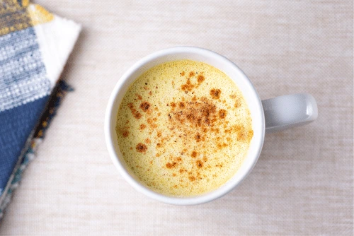 Turmeric Coffee Latte or Golden Latte