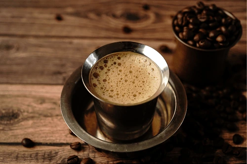 how to make south indian filter coffee at home