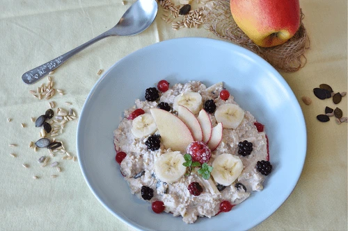 Millet Muesli with Fruit and Nut