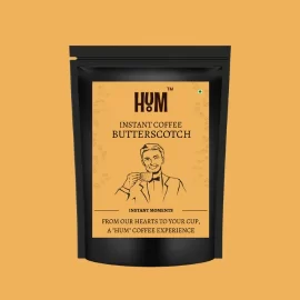 hum butterscotch flavoured instant coffee