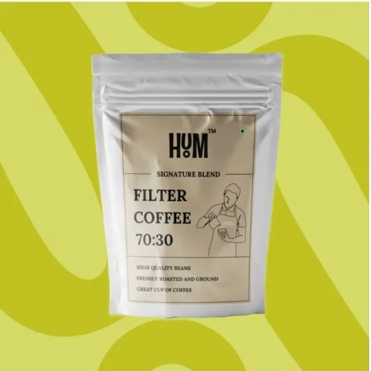 filter coffee 70% coffee and 30% chicory