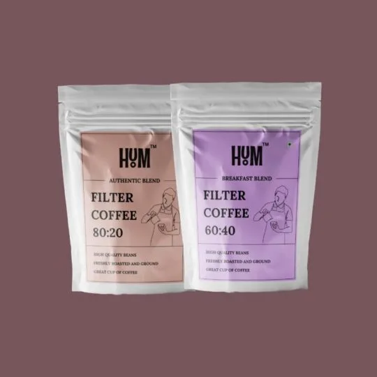 filter coffee 8020 and 6040 blends combo pack